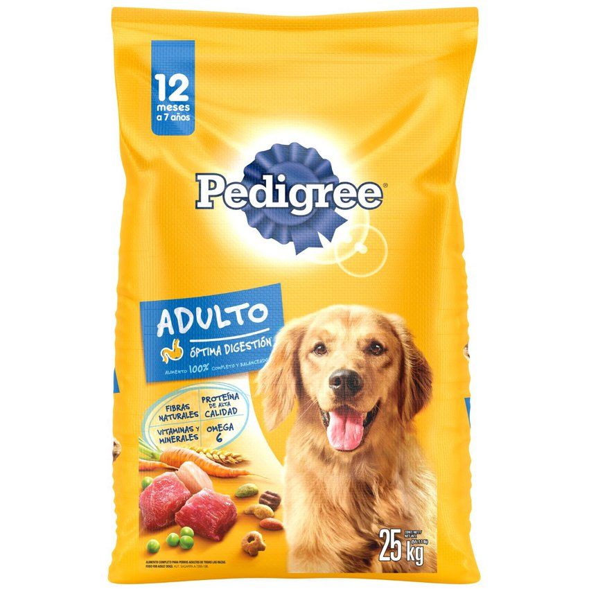 pedigree adulto 25 kg